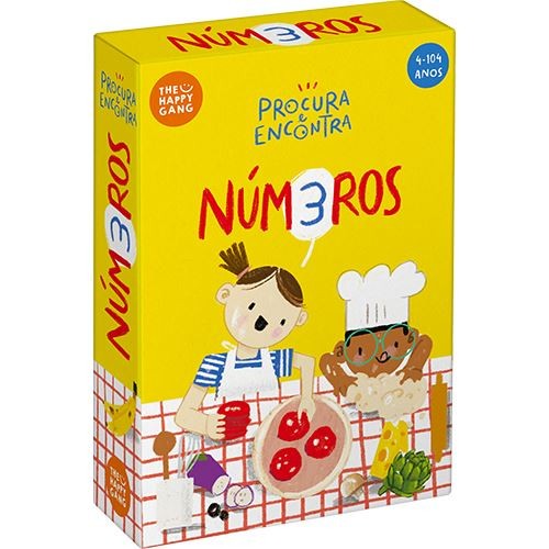 Jogo Procura e Encontra Números- The Happy Gang