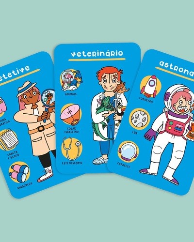 Jogo Vamos jogar às Profissões - The Happy Gang