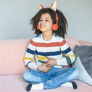 Headphones com Fio Raposa - KidyWolf