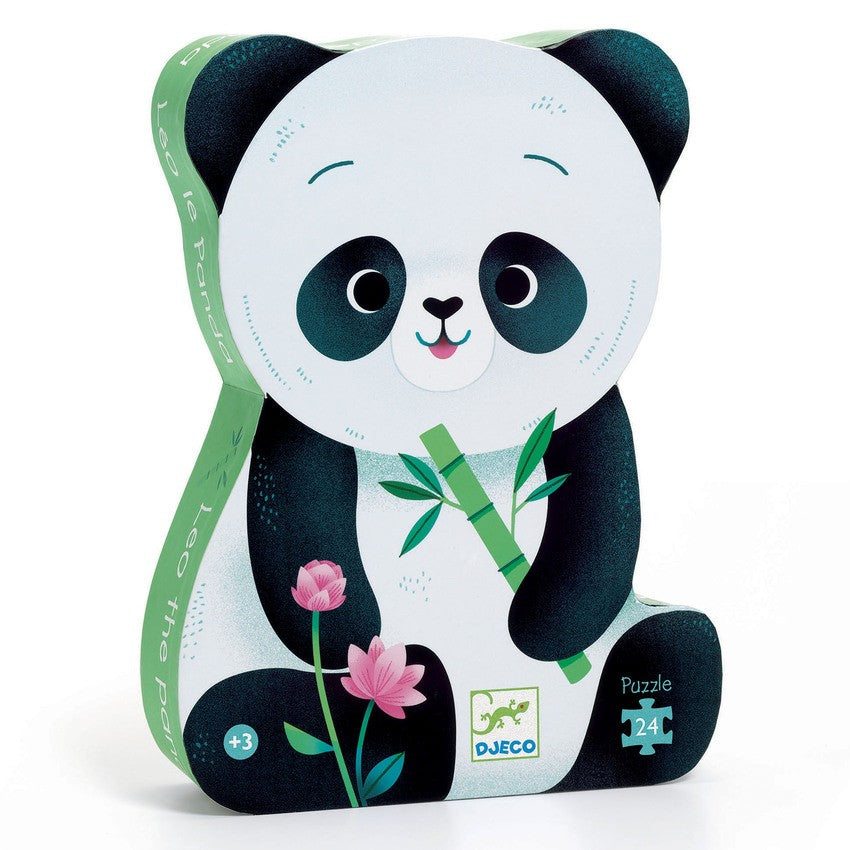 Puzzle Leo o Panda 24pçs - Djeco