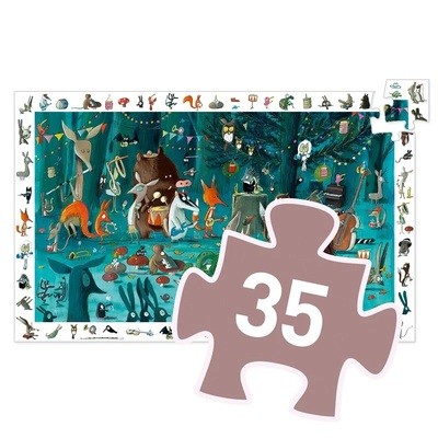 Puzzle de Observação 35pçs: A Orquestra - Djeco