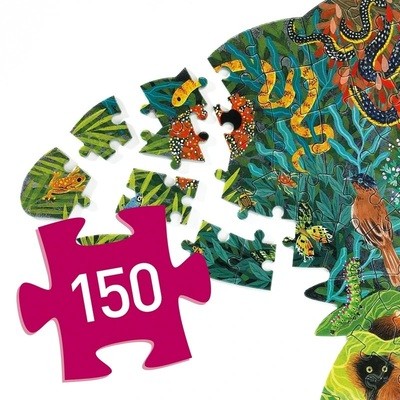 Puzzle ART 150pçs: Camaleão - Djeco
