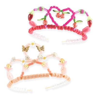 Contas para Tiaras Rosa - Djeco