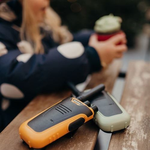 Walkie Talkie Verde e Laranja - Kidywolf
