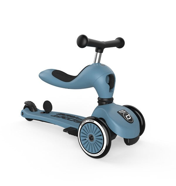 Trotinete Scoot&Ride 1 Push&Go Steel 1-5 anos - Highwaykick