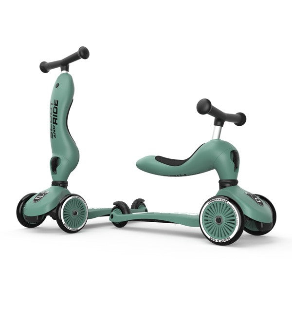 Trotinete Scoot&Ride One Forest 1-5 anos - Highwaykick