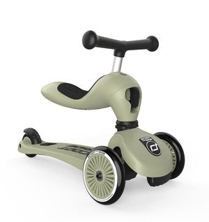 Trotinete Scoot&Ride One Olive 1-5 anos - Highwaykick