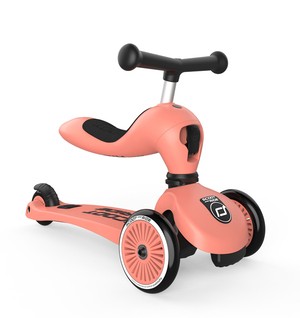 Trotinete Scoot&Ride One Peach 1-5 anos - Highwaykick