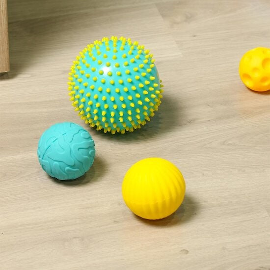 Conjunto 3 Bolas Sensoriais - Ludi