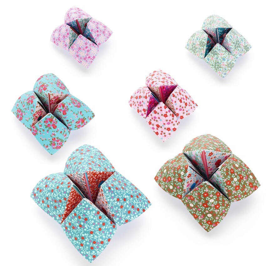 Jogo Origami: Jogo Quantos Queres Flores - Djeco