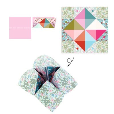 Jogo Origami: Jogo Quantos Queres Flores - Djeco