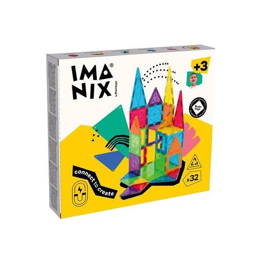 Conjunto Classic Imanix 32 peças - BrainToys