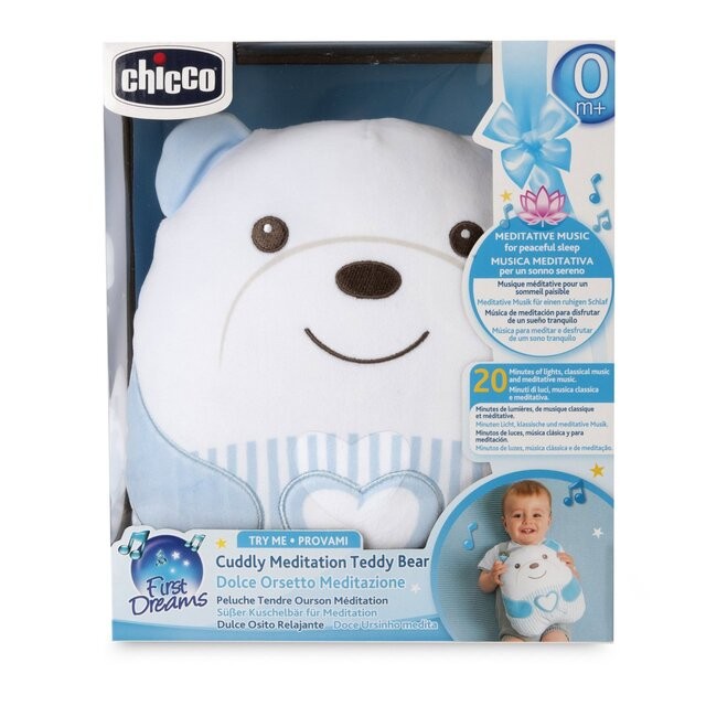 Peluche Doce Ursinho Azul - Chicco