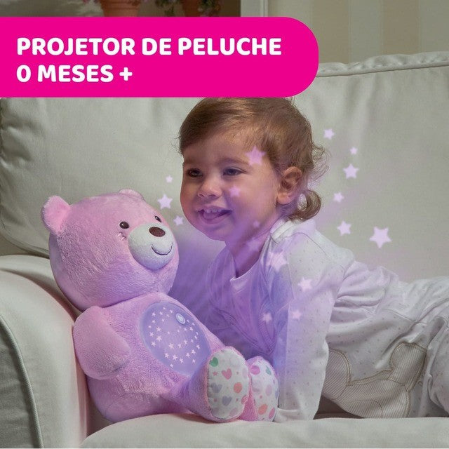 Ursinho Boa Noite Rosa - Chicco