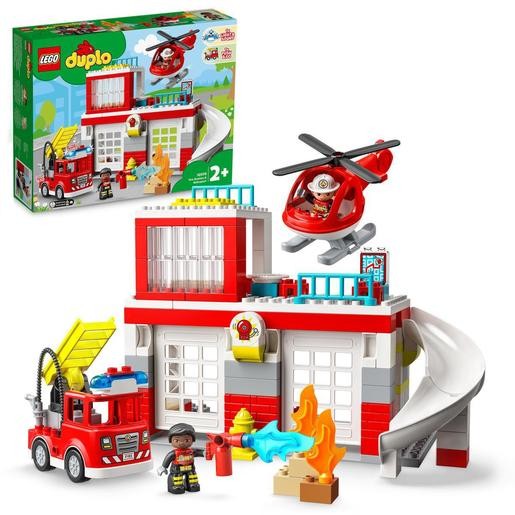 Lego Duplo - Quartel dos Bombeiros com Heliporto