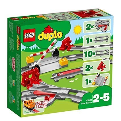 Lego Duplo: Carris / Trilhos para Comboio 2-5