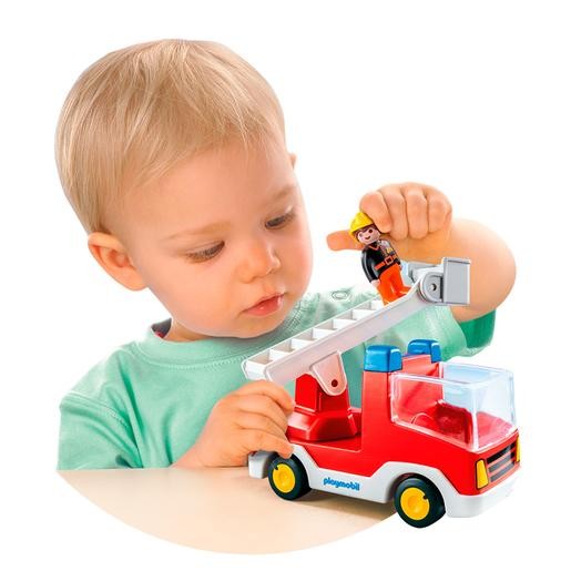 Playmobil 1.2.3 - Carro de Bombeiros