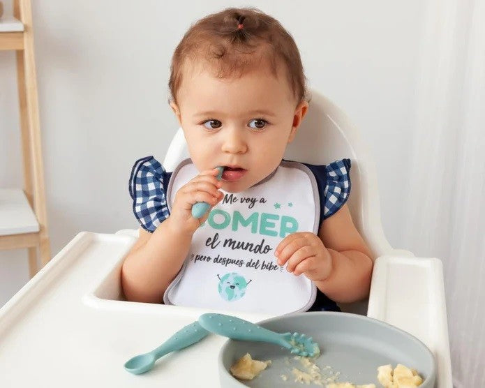 Conjunto de Talheres de Aprendizagem Beige - Kiokids