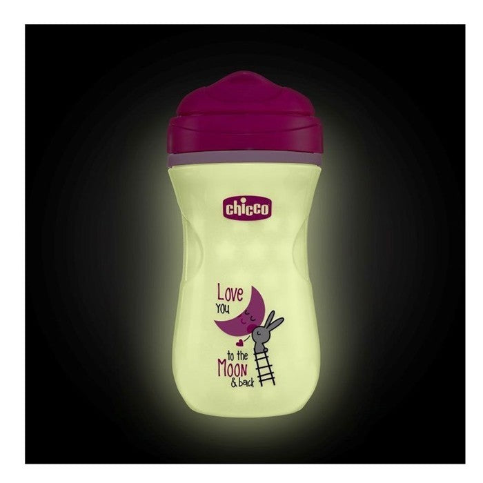 Copo Luminoso Rosa 266ml - Chicco