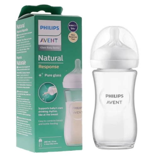 Biberão Vidro140ml Natural Response - Avent Philips