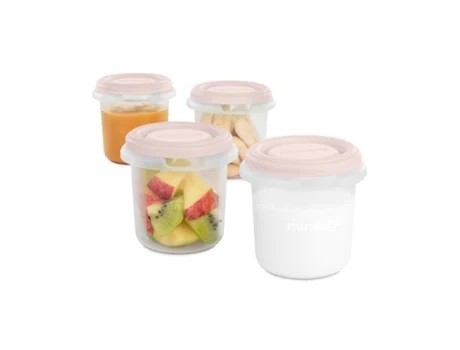 Conjunto de 4 Caixas Herméticas Candy 200ml - Miniland