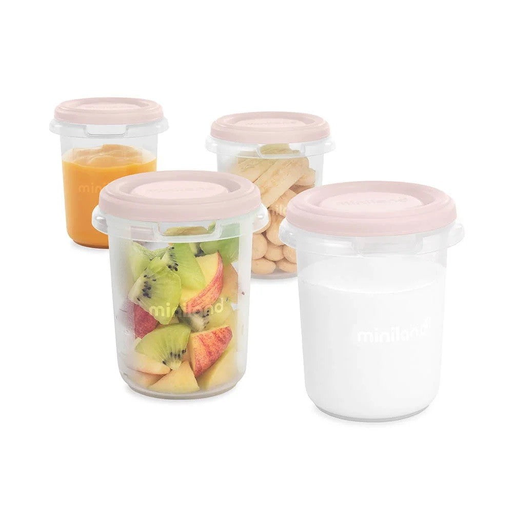 Conjunto de 4 Caixas Herméticas Candy 250ml - Miniland