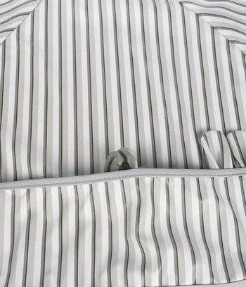 Babete com mangas Botton Stripes - Walking Mum