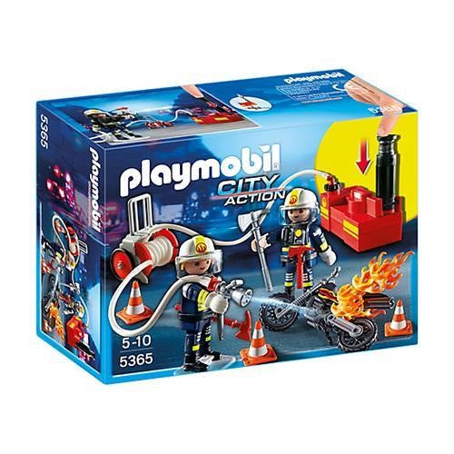 PLAYMOBIL CITY ACTION - Bombeiros com Bomba de Água