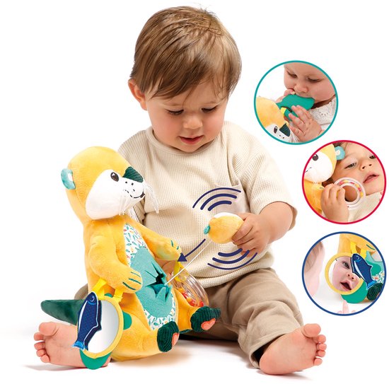 Ludi - Peluche Lontra de Atividades
