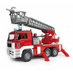 Carro Bombeiros MAN TGA com escada e bomba - Bruder