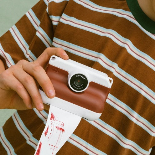 Kidywolf - Máquina Fotográfica com Impressão Vermelha KidyPrint