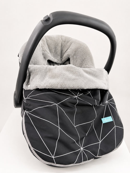 Baby Clic - Forra Invernal para Cadeira Auto 0+ Geometric