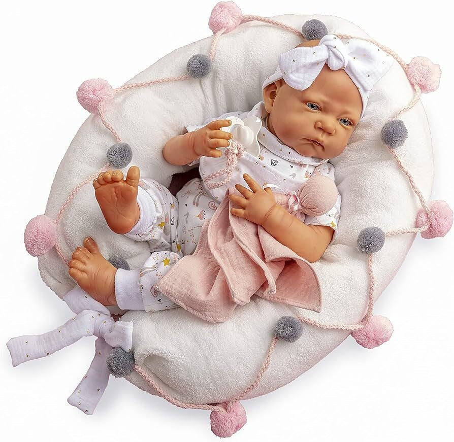 Boneco Bebé Reborn - Berjuan