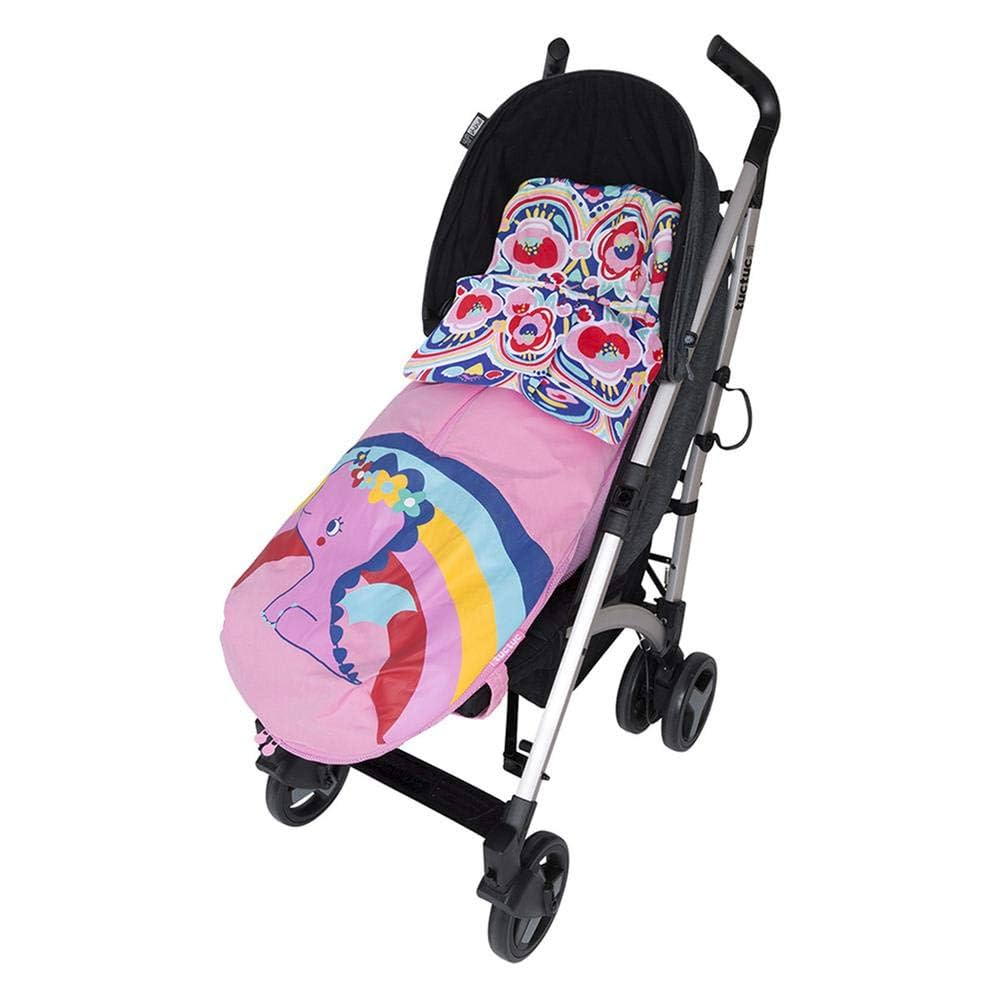 Forra Primavera/outono com Footmuff para Carrinho Rosa Enjoy & Dream - Tuc Tuc