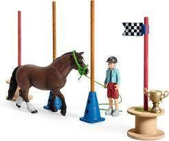 Conjunto de Acessórios para Torneio de Agilidade para Póneis - Schleich