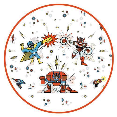 Capa de Chuva Super Heróis  5 a 7 A Djeco