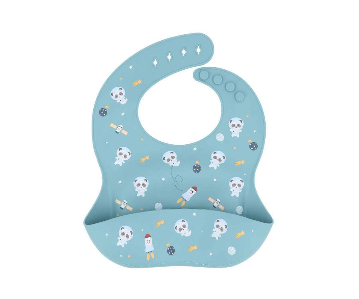 Tutete - Babete de silicone Pandas in Space