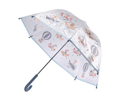 Tutete-  Chapéu de chuva transparente Planes