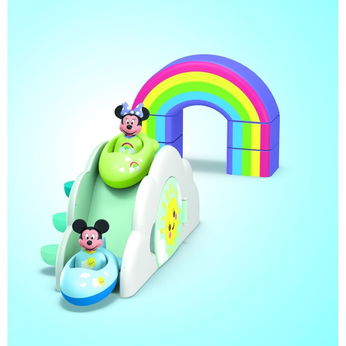 Playmobil 1.2.3 Disney - Casa do Mickey e da Minnie nas Nuvens
