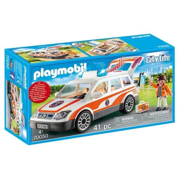 Playmobil City Life: Carro de Emergência Médica 4+