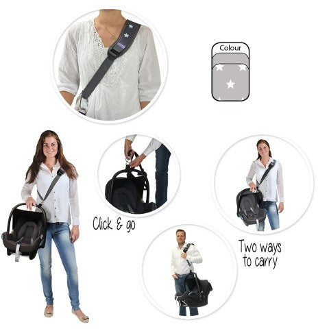Dooky Carrier - Grey Stars Belt