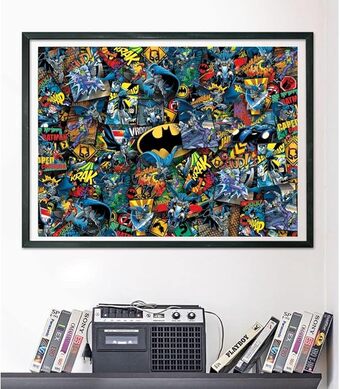 Clementoni - Puzzle 1000 Peças DC Impossible Batman