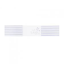 Colcha e protetor de berço de 60x120cm Nordic Azul Petit Praia