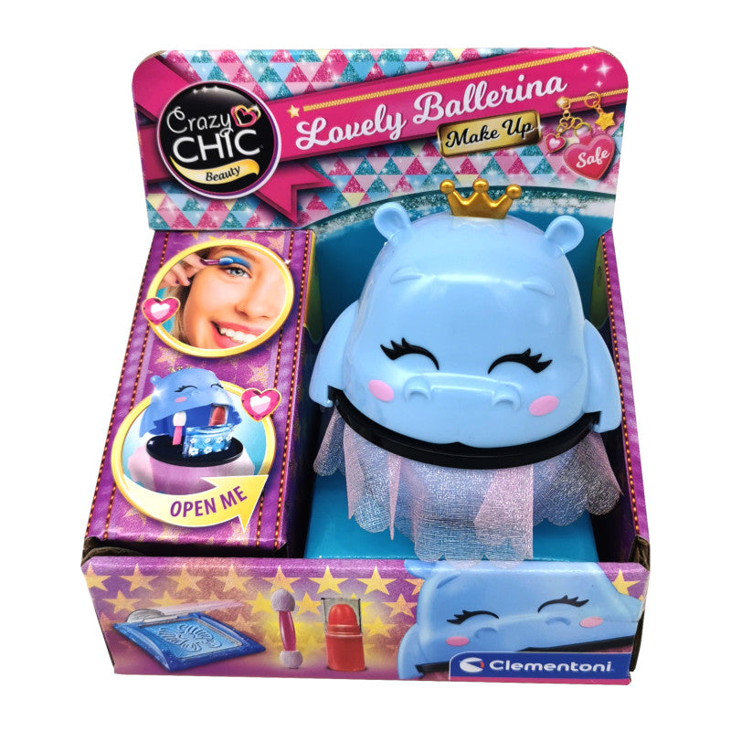 Clementoni-Crazy Chic- Caixa Maquilhagem Panda Bailarina