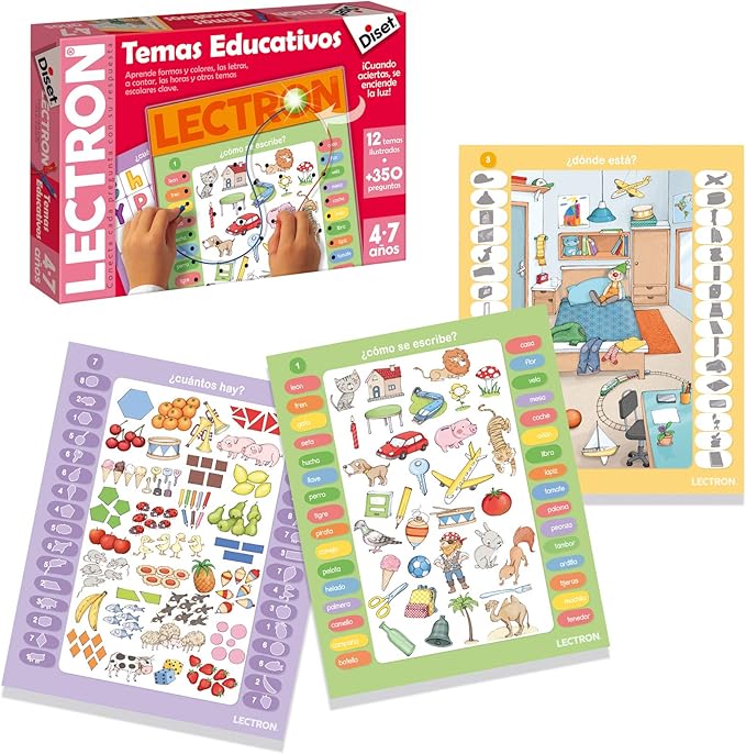 Diset - Jogo Lectron - Temas Educativos