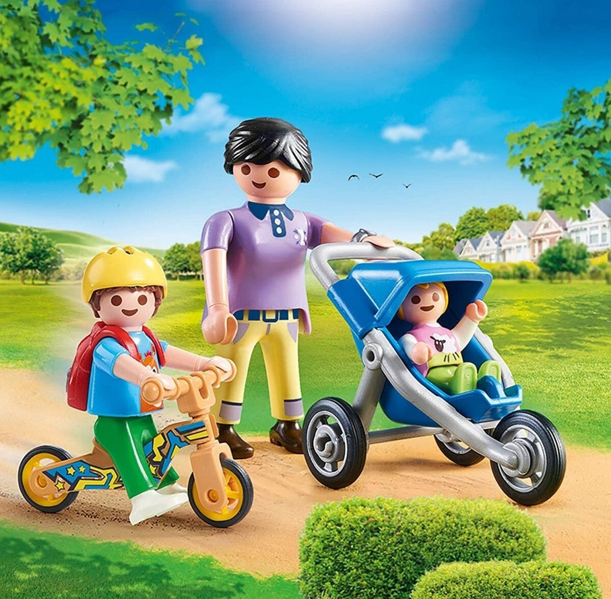Playmobil City Life - Mãe com Crianças