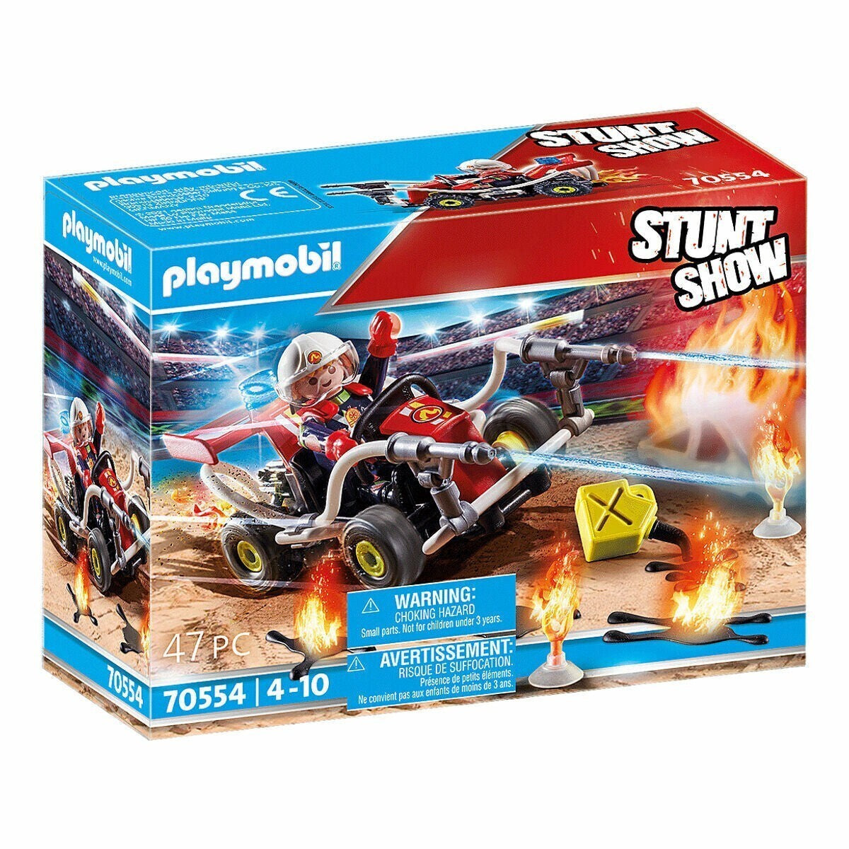 Playmobil Stuntshow - Carro Bombeiro