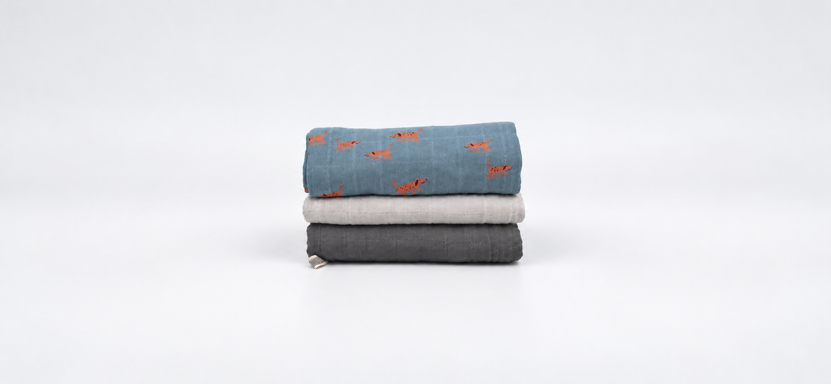 Trixie- Conjunto de 3 Fraldas Musselines 55x55 cm