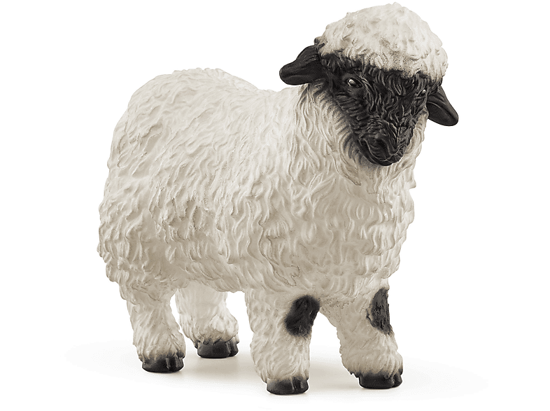 Schleich - Ovelha Walliser branca e preta
