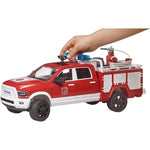 Carrinha de Bombeiros RAM 2500 Luz e Som - Bruder